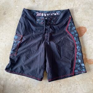 Y2K swim shorts